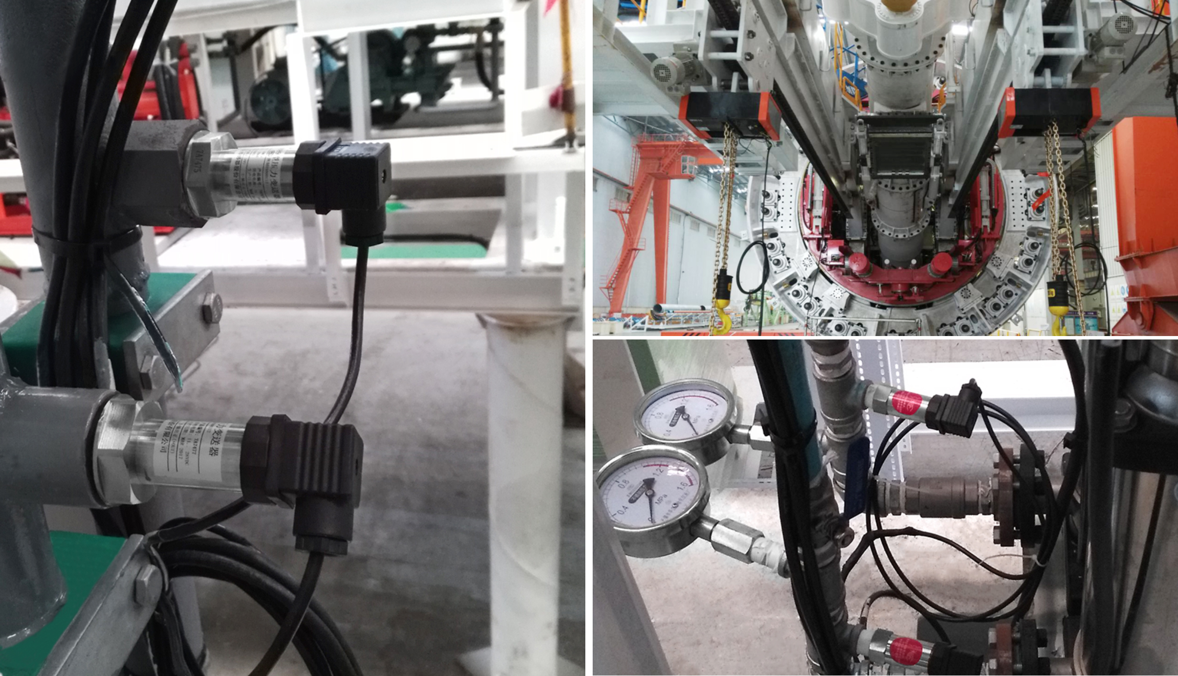 盾构机压力变送器 | 水箱测量压力变送器 | 泡沫测量压力变送器器 | 泥浆测量压力变送器 | 油脂测量 | 泥浆测量电磁流量计 | 泡沫系统测量电磁流量计 | 气体质量流量计 | 温度变送器 | 泥浆测量温度变送器等